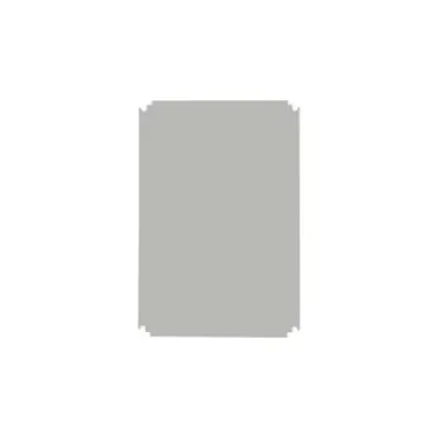 Schneider Montageplatte NSYPMA2736G | Polyester | 270x360 mm | für Verteilerkasten | unbehandelt | RAL 7035