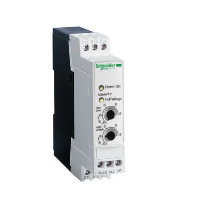 Schneider Electric Sanftstarter ATS01N106FT | 3-phasig | 6A | 2,2kW | 400V | Bypass | Boost-Funktion | weiß