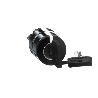 Schneider Electric Schlüsselschalter ZB4BG2 | Wahlschalter 2-stufig rastend | Ø22,5mm | Metall Front | IP69K | schwarz