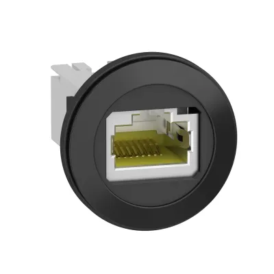 Schneider Electric Schnittstellenwandler XB5PRJ45 | RJ45 Ethernet Buchse | Panelmontage 22mm | IP20 | bidirektional