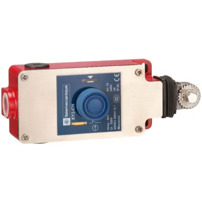 Telemecanique Seilzug-Notschalter XY2CH13250H29 | NOT-AUS Schalter | 30m Seillänge | 1Ö+1S | IP65/IP67 | rot