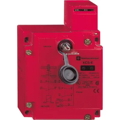 Schneider Electric Sicherheits-Positionsschalter XCSE8511 | Metallgehäuse | 3 Öffner | 24V AC/DC | IP67K | 2000N