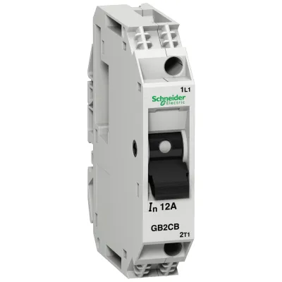 Schneider Electric Leitungsschutzschalter GB2CB14 | 1-polig | 8A | 250V AC | 1TE | Kurzschluss 1,5kA | IP20 | TeSys