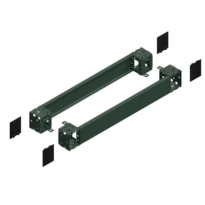 Schneider Electric Sockel-Frontteil SF/SM NSYSPF4100 | Sockelvorder-/rückseite 100x400mm | Stahl | grau RAL7030 | 1300kg