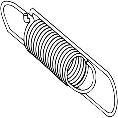 Schneider Electric Spannfeder XY2CZ702 | Zubehör für Seilzug-Notschalter XY2CE | Endfeder | 0,08 kg | robust