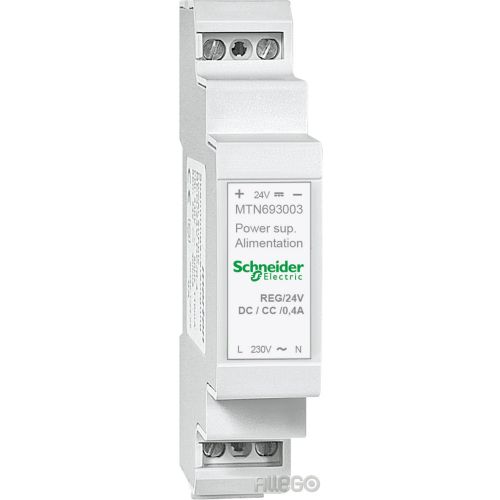 Bild: Schneider Spannungsversorgung REG DC 24 V/0,4 A MTN693003