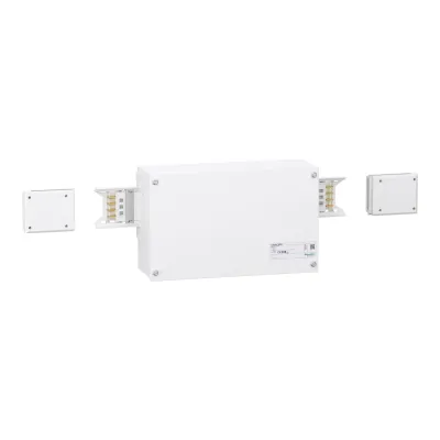 Schneider Electric Mitteneinspeisekasten KNA160ABT4 | 160A | 5-polig | Canalis KN | IP55 | Mitteinspeisung | RAL9001