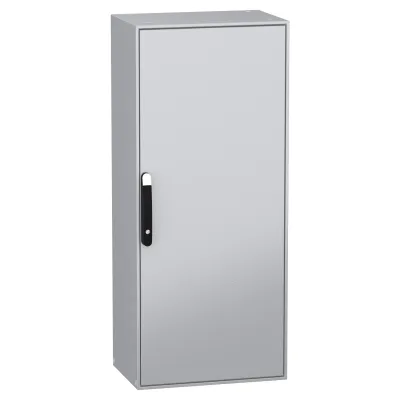 Schneider Electric Standschrank NSYSM14640P | Schaltschrank IP55 | 1400x600x400 mm | Stahl pulverbeschichtet | RAL 7035