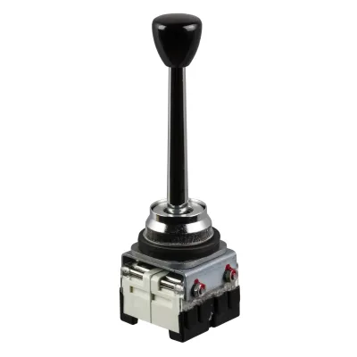 Schneider Electric Steuerschalter Joystick XD2AL201 | 2 Richtungen | 1-stufig | 10A | IP40 | Ø30mm | Metall Chrom