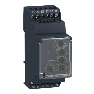 Schneider Electric Stromwächter RM35JA32MW | Stromüberwachungsgerät 0,15-15A 24-240V AC/DC | 3-Phasen | Hutschiene