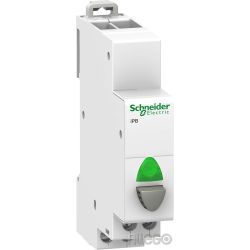 Schneider Taster 1S+LED gn 110-230V A9E18036