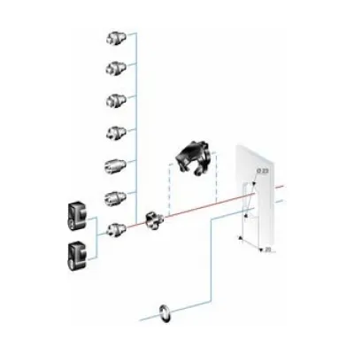 Schneider Electric Knebelgriff NSYTHPLM | Türgriff ohne Schloss | für PLM & CRN Gehäuse | Kunststoff | Schwarz