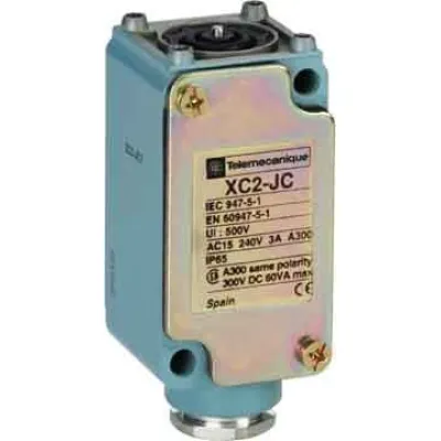 Schneider Electric Positionsschaltergehäuse ZC2JC1 | Endschaltergehäuse Metall | 1Ö/1S | IP65 | 40x41x121mm | grau