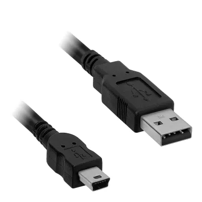 Schneider Electric USB Kabel BMXXCAUSBH018 | SPS M340 Modicon | 1,8m | USB-A auf Mini-B | für digitale Signale
