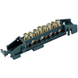 Schneider Verteilerklemmblock 80A, 8 Löcher 13576