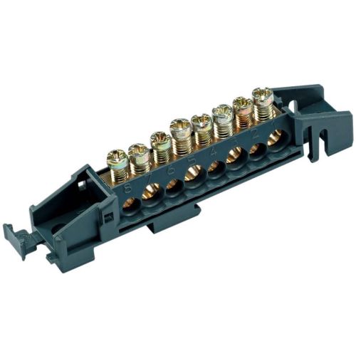 Bild: Schneider Verteilerklemmblock 80A, 8 Löcher 13576