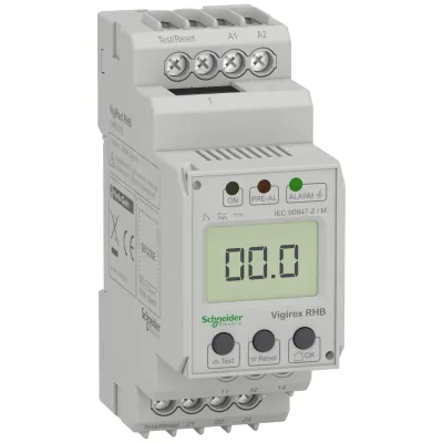 Schneider Electric VigiPacT RHB Typ B | Fehlerstromschutzrelais | 30 mA–3 A | AC/DC 100–250 V | Hutschiene