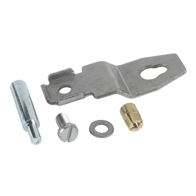 Schneider Wandlaschensatz NSYPFXPLM | Edelstahl Wandhalterung Set 4 Stück | für PLM3025–108 | rostfrei | 40x155x80 mm