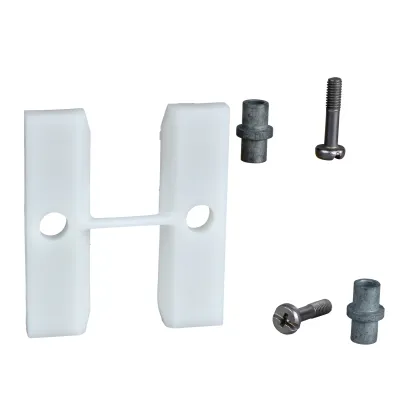 Schneider Electric Mechanische Verriegelung XACA009 | Zubehör Hängetaster XACA | 2 Befehlsstellen | Kunststoff | IP00