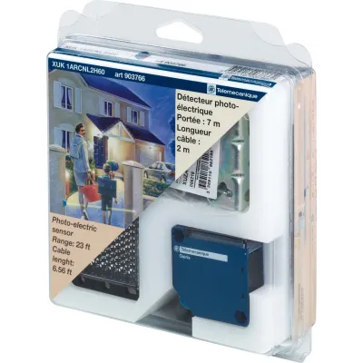 Schneider Electric Reflexions-Lichtschranke XUX9ARCNT16S49 | 11m | 24–240V AC/DC | IP65/IP67 | Relais | Kunststoff