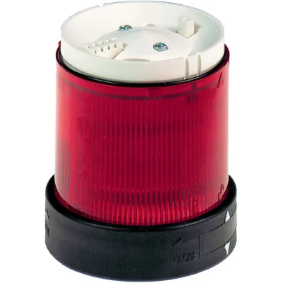 Schneider Electric Leuchtelement XVBC2B4 | LED Dauerlicht Signalrot | 24V AC/DC | Ø70mm | IP65 | Kunststoff
