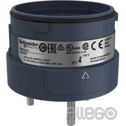 Schneider XVUZ01 XVUZ01 Direktmontageplatte, schwarz