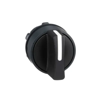 Schneider Electric Wahlschalter ZB5AD3 | 3 Positionen | Frontelement | IP69K | Ø 22,5mm | Kunststoff | schwarz