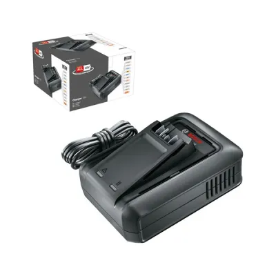 Bosch Ladegerät AL 18V-44 1600A031X0 | Schnellladegerät für 18V POWER FOR ALL Akkus | 14,4–18V | Schwarz | Wandhalterung