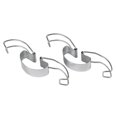 Schollain Universalbügel 9011 | Einmachglas Verschluss | 10er Pack | Stahl | verstellbar | silber