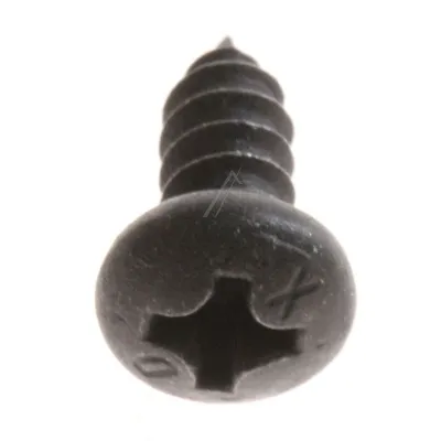 Schraube für Vestel Ofen 37002148 Rundkopf, schwarz, 3.9x9.5 mm