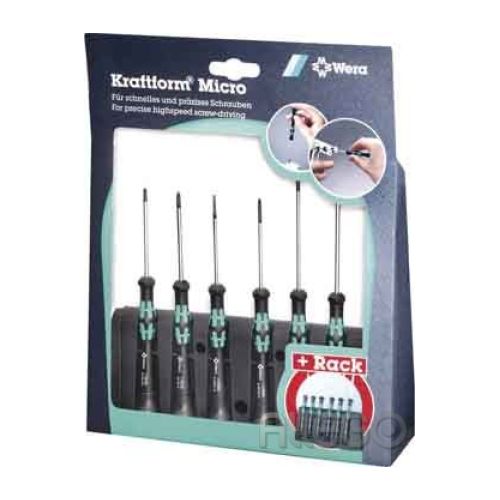Bild: Schraubendreher Kraftform Micro Satz mit Rack