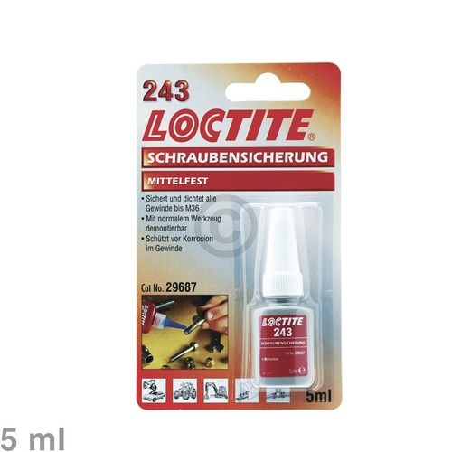 Bild: Schraubensicherung mittelfest Loctite 243 5ml 4000353600