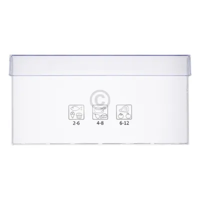 Schubladenabdeckung Beko 4652170200 für Kühlschrank