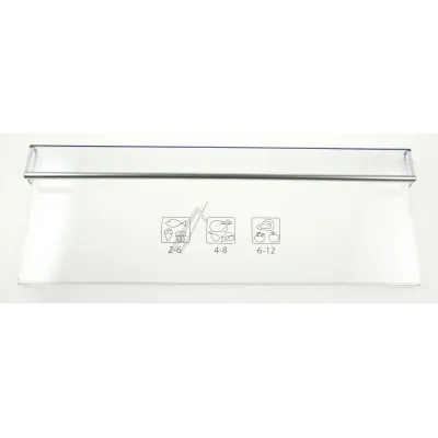 Schubladenblende für Beko Kühlschrank C00911713 Gemüsefach