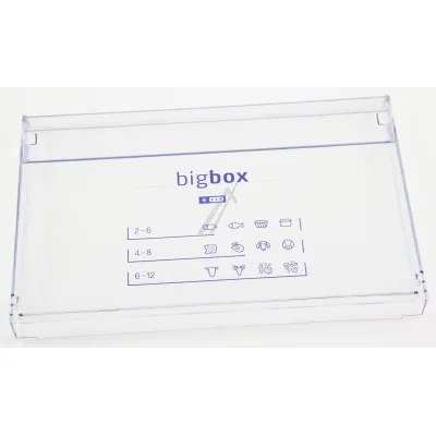 Schubladenblende für Kühlschrank Bosch Siemens 00707889 vordere Abdeckung