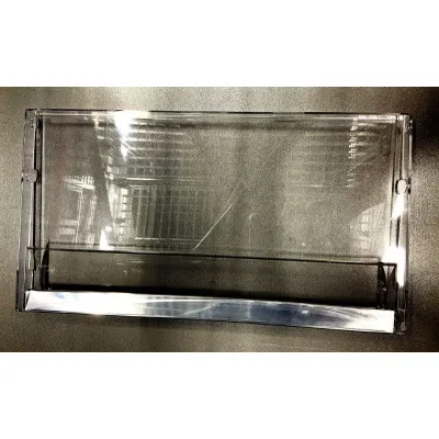 Schubladenblende für Kühlschrank Vestel 42160065 grau groß