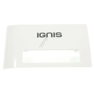 Schubladengriff für Waschmaschine Whirlpool Indesit 481010426571 Frontblende Bed