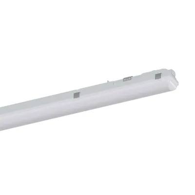 SCHUCH LED-Feuchtraumleuchte 167 12LG2 VARIO AUS | LUXANO 2 | 30W 4300lm | 4000K neutralweiß | IP65 | 1,19m | grau