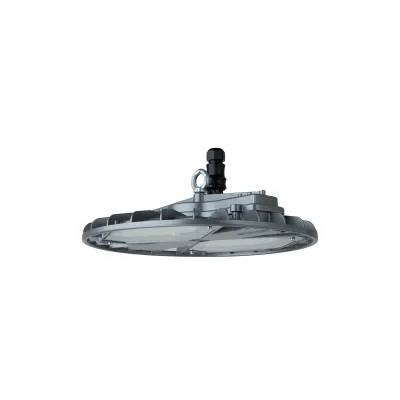 SCHUCH LED-Hallenleuchte TRIANO disc 3420 L200 D 840 | 123W | 20000lm | 4000K neutralweiß | IP65 | Aluminium grau | IK09