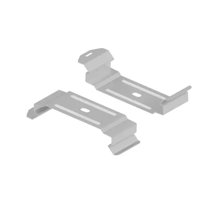 SCHUCH Halteklammer Befestigungssatz HK865 P 865019003 | Edelstahl | 136x40x10mm | Wand- & Deckenmontage