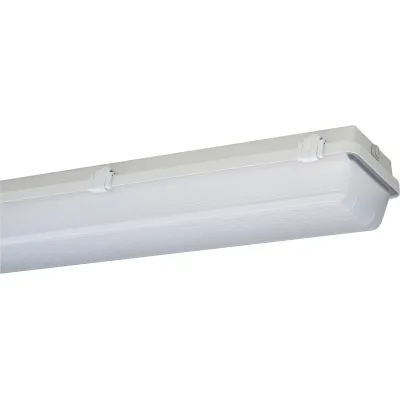 SCHUCH LED-Feuchtraumleuchte 162 12L120 | 78W | 11410lm | 4000K neutralweiß | IP65 | IK05 | 1272mm | grau
