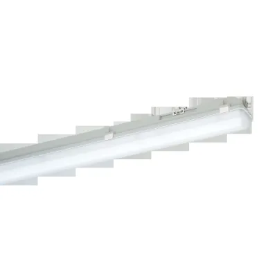 SCHUCH LED-Feuchtraum-Wannenleuchte 167 15LG2 HE VARIO LUXANO 2 43W 4000K 6660lm IP65 IK05 1477mm | diffus matt | grau