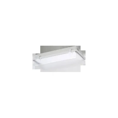 SCHUCH LED-Feuchtraumleuchte 164KL L15G2 | 14W 1490lm | IP65 | 4000K Neutralweiß | Deckenmontage | Kunststoff grau