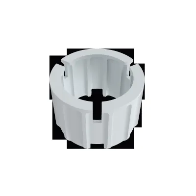 SCHUCH Reduzierstück RZ 1 GRAU 900440001 | Mastzopf-Adapter 60mm | Kunststoff grau | Pilzleuchten Zubehör