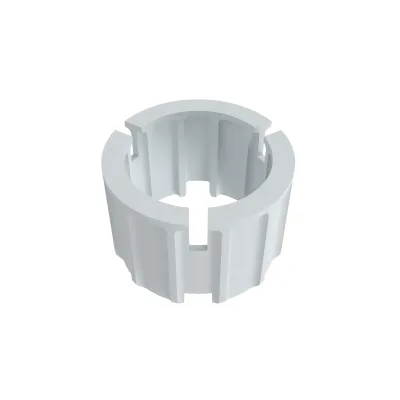 SCHUCH Reduzierstück RZ 1 GRAU 900440001 | Mastzopf-Adapter 60mm | Kunststoff grau | Pilzleuchten Zubehör