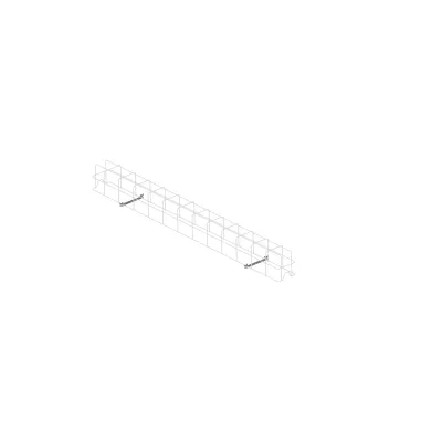 Schuch Licht Schutzkorb SK 165 900040003 | für Feuchtraumleuchte 1x58W/65W | Stahl pulverbeschichtet | Serie 161/163