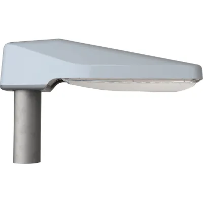 SCHUCH LED-Straßenleuchte 42 L50 VARIO 730 | 9-35W | 1330-5390lm | 3000K | IP66 IK10 | Aufsatz/Ansatz 42-76mm | grau