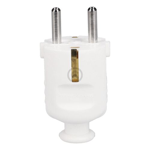 Bild: Schuko-Stecker, weiß