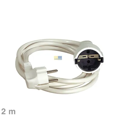 Schuko-Verlängerungskabel 2m 303800