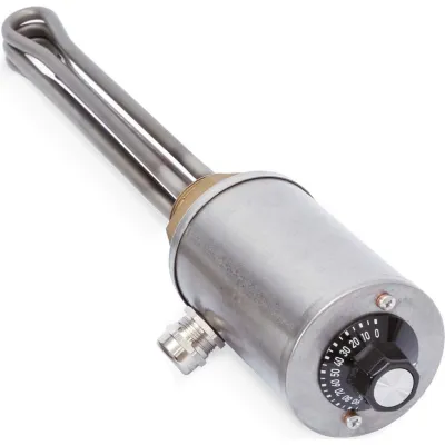 Schultze Einschraubheizkörper EHK G112A008 | 12kW 400V | G1 1/2 Zoll | Edelstahl | 910mm | 0–95°C | Automatik